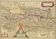 Austria Map By Willem Janszoon Blaeu