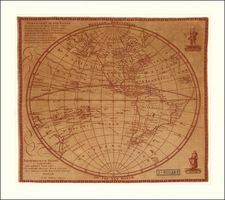 Western Hemisphere and America Map By Anonymous