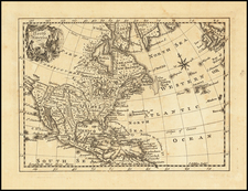 North America Map By John Gibson