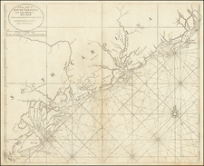 A Large Draft of South Carolina from Cape Roman to Port Royall