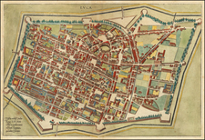 Other Italian Cities Map By Georg Braun  &  Frans Hogenberg