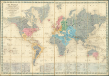 World Map By James Wyld