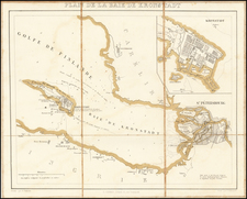 Russia and Finland Map By Alexandre Vuillemin