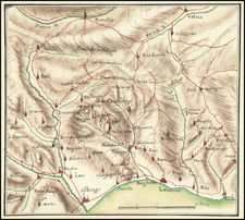 Northern Italy Map By Anonymous