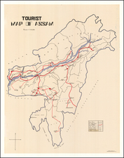 Tourist Map of Assam