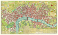 London Map By Carington Bowles II  &  Samuel Carver