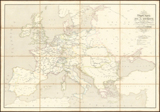 Europe Map By L. Sagansan