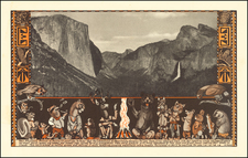 Pictorial Maps and Yosemite Map By Jo Mora