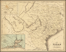 Texas Map By William McNally