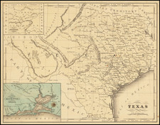 Texas Map By William McNally