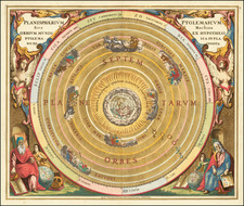 Celestial Maps Map By Andreas Cellarius