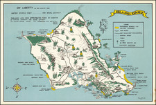 Hawaii, Hawaii and Pictorial Maps Map By Tommy Robuck