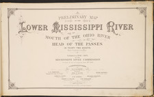 South, Louisiana, Mississippi, Midwest and Missouri Map By Smith S. Leach