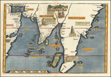 Indian Ocean, India, Southeast Asia and Indonesia Map By Lorenz Fries