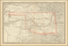 Oklahoma & Indian Territory Map By Rand McNally & Company