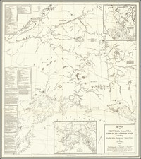 Alaska and Canada Map By Joseph Burr Tyrrell