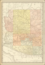 Arizona Map By William Rand  &  Andrew McNally