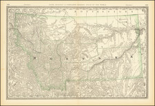 Montana Map By Rand McNally & Company