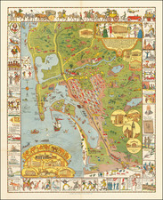 San Diego Map By Jo Mora