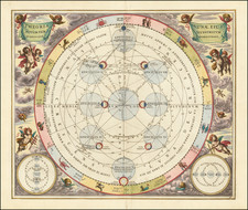 Celestial Maps Map By Andreas Cellarius