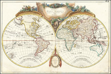 World Map By Jean Janvier