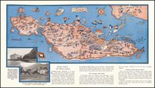 Pictorial Maps, California and Los Angeles Map By P. S. McCarty