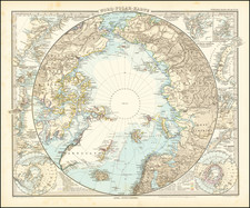 Polar Maps Map By Adolf Stieler