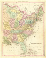 United States Map By Henry Schenk Tanner