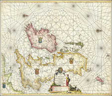 British Isles Map By Johannes Van Keulen