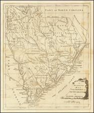 Southeast and South Carolina Map By Universal Magazine