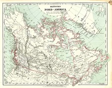 Alaska and Canada Map By Carl Flemming