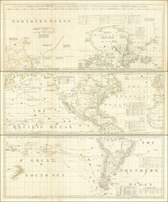 World, Pacific, California and America Map By Bradock Mead
