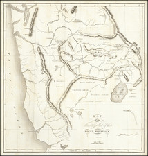 Rocky Mountains and California Map By Benjamin L.E. Bonneville