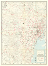 Japan Map By 64th Engineer Base Topographic Battalion