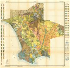 California and Los Angeles Map By U.S. Department of Agriculture