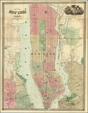 New York City Map By Matthew Dripps