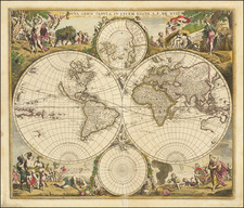 World and World Map By Frederick De Wit