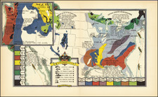 United States and Pictorial Maps Map By William L. Longyear