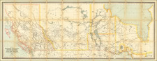 Canada and Western Canada Map By Dawson Brothers