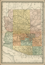 Southwest Map By Rand McNally & Company