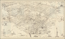 Pictorial Maps and San Francisco & Bay Area Map By Lucile Lyon Herbert