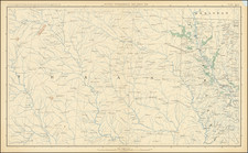 Louisiana and Texas Map By United States GPO