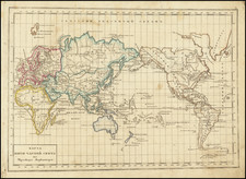 World Map By Fyodor Poznyakov  &  Konstantin Arsenyev  &  S.K. Frolov