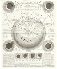 Celestial Maps Map By John Senex / Thomas Wright (astronomer)