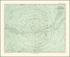 Celestial Maps Map By Adolf Stieler