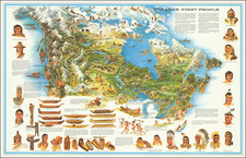 Pictorial Maps and Canada Map By Doris Horwood