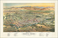 Other California Cities Map By H.S. Crocker & Co.