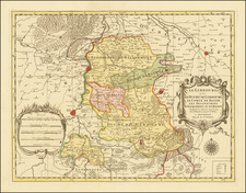 Netherlands Map By Reiner & Joshua Ottens