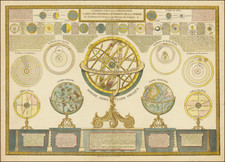 World and Celestial Maps Map By Jean-Baptiste Delafosse
