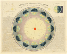 Celestial Maps Map By Eugène Andriveau-Goujon